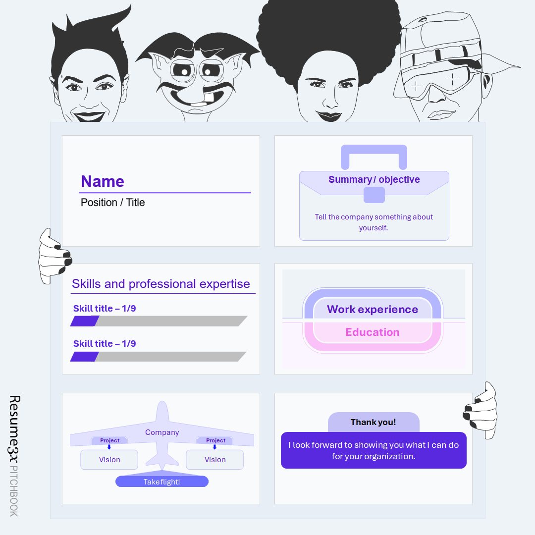 Resume3x - Standard Pitchbook