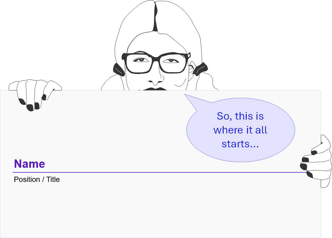 Resume3x - Title cover page - Theme3x